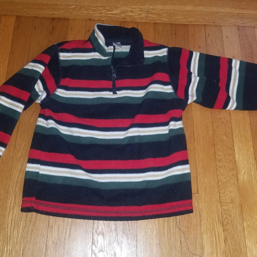 Gymboree fleece sweatshirt. Striped.